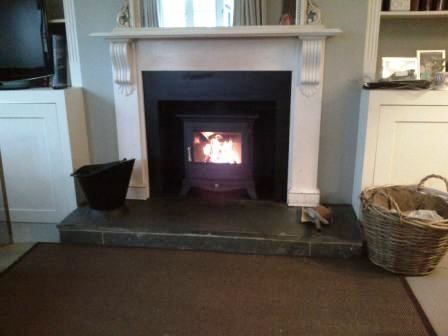 Beaumont stove installation in Andover, Hampshire